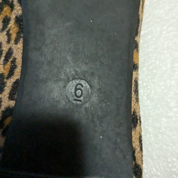 Lilly Morgan Leopard Print Flats Size 6 - Picture 10 of 10